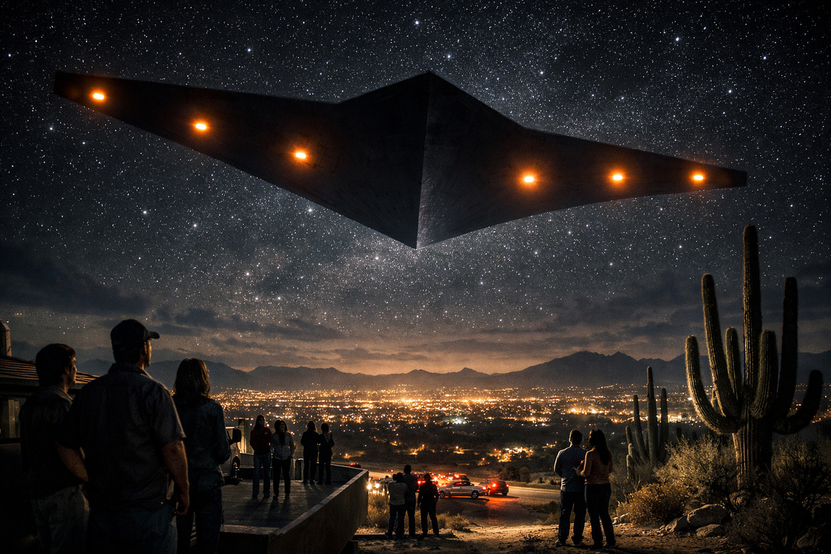 Silent Lights Over the Desert: The Phoenix Lights Phenomenon